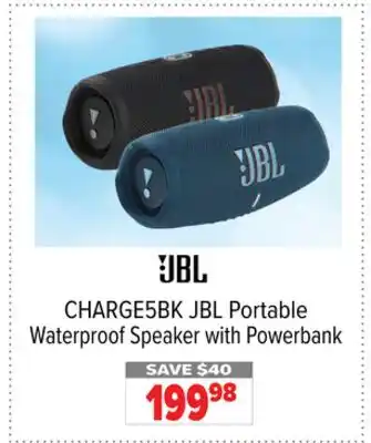 2001 Audio Video JBL Portable Waterproof Speaker with Powerbank offer