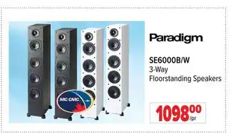 2001 Audio Video Paradigm 3-Way Floorstanding Speakers offer