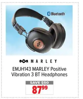 2001 Audio Video MARLEY Positive Vibration 3 BT Headphones offer