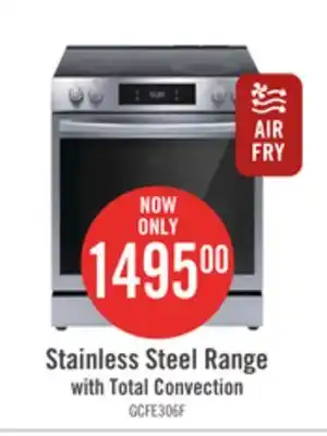 The Brick Frigidaire Gallery 6.2 Cu. Ft. Electric Range with Total Convection - GCFE306CBF offer