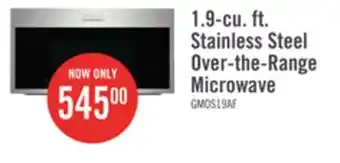 The Brick Frigidaire Gallery 1.9 Cu. Ft. Over-the-Range Microwave with Sensor Cook - GMOS1964AF offer