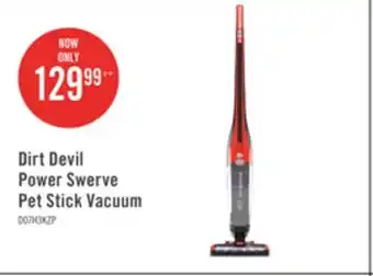 The Brick Dirt Devil Power Swerve Pet Stick Vacuum offer