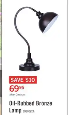 The Brick Oil-Rubbed Bronze Desk/Task Lamp offer