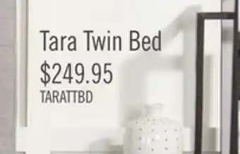 The Brick Tara Twin Bed - Beige offer