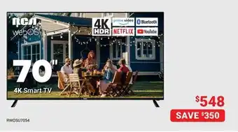 Visions Electronics RCA 4K Smart TV 65 offer