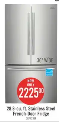 The Brick Frigidaire Gallery 28.8 Cu. Ft. French-Door Refrigerator - GRFN2853AF offer
