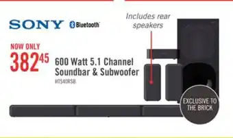 The Brick Sony 5.1-Channel 600 W Home Cinema Package - 4A5573 offer