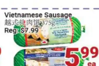 Oceans Fresh Food Market Vietnamese Sausage offer
