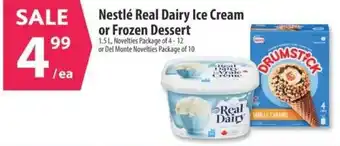 Co-op Nestlé Real Dairy Ice Cream or Frozen Dessert offer