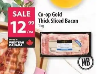 Co-op Co-op Gold Thick Sliced Bacon 1 kg offer