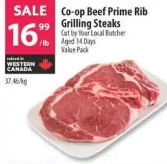 Co-op Co-op Beef Prime Rib Grilling Steaks offer