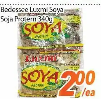 Bestco Food Mart Bedessee luxmi soya soja protein 340g offer