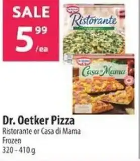 Co-op Dr. Oetker Pizza offer