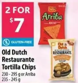 Co-op Old Dutch Restaurante Tortilla Chips offer