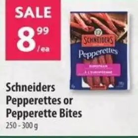 Co-op Schneiders Pepperettes or Pepperette Bites offer