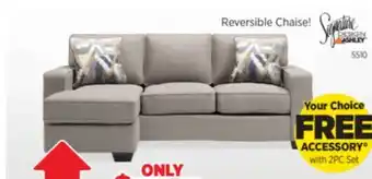 Surplus Furniture Greaves Stone 2Pc Sectional offer