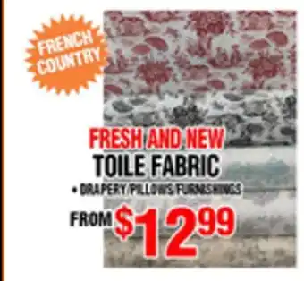 Len's Mill Stores TOILE FABRIC offer