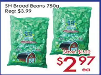 Sunny Food Mart SH Broad Beans 750g offer