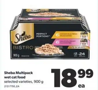 Real Canadian Superstore Sheba Multipack wet cat food offer