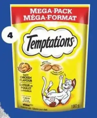 Real Canadian Superstore Temptations cat treats offer