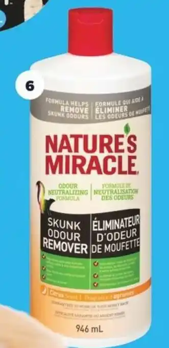 Real Canadian Superstore Nature's Miracle Odour Remover offer