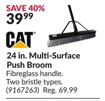 Princess Auto 24 in. Multi-Surface Push Broom offer