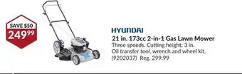 Princess Auto 21 in. 173cc 2-in-1 Gas Lawn Mower offer