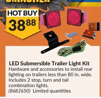 Princess Auto LED Submersible Trailer Light Kit offer