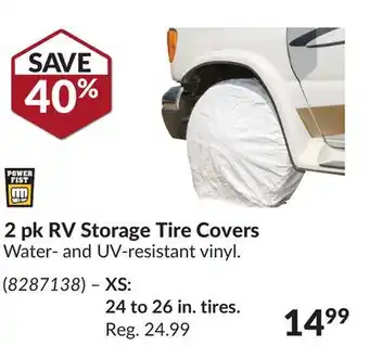 Princess Auto 2 pk RV Storage Tire offer