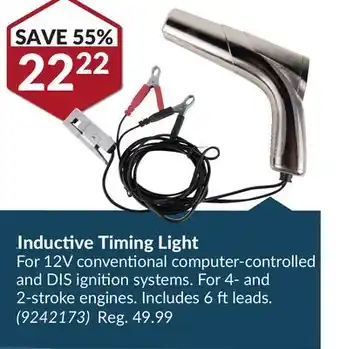 Princess Auto Inductive Timing Light offer