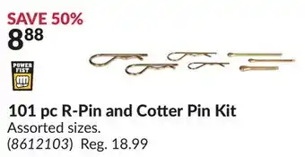 Princess Auto 101 pc R-Pin and Cotter Pin Kit offer