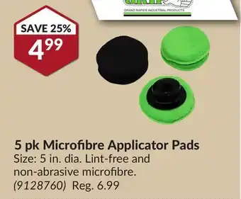 Princess Auto 5 pk Microfibre Applicator Pads offer