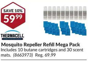 Princess Auto Mosquito Repeller Refill Mega Pack offer