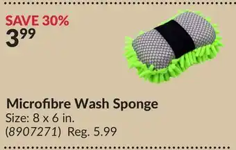 Princess Auto Microfibre Wash Sponge offer