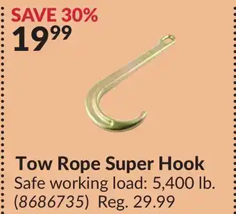 Princess Auto Tow Rope Super Hook offer