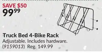 Princess Auto Truck Bed 4-Bike Rack offer