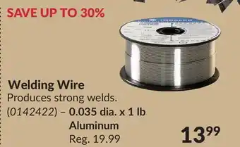 Princess Auto Welding Wire offer
