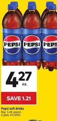 Giant Tiger Pepsi soft drinks offer