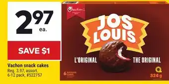 Giant Tiger Vachon snack cakes offer