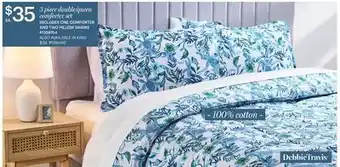 Giant Tiger 3 piece double/queen comforter set offer