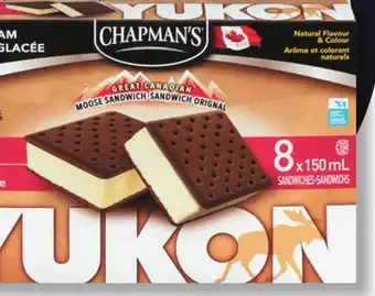 IGA CHAPMAN'S* FROZEN TREATS offer
