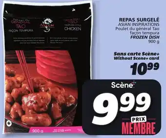 IGA ASIAN INSPIRATIONS FROZEN DISH offer