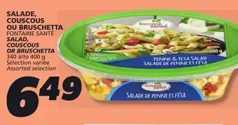 IGA FONTAINE SANTÉ SALAD offer