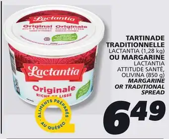 IGA LACTANTIA TRADITIONAL SPREAD offer