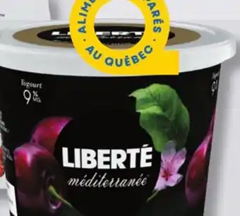 IGA LIBERTÉ MÉDITERRANÉE YOGURT offer