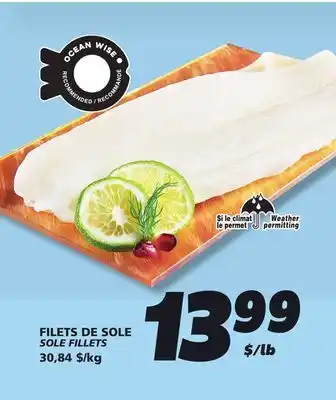 IGA SOLE FILLETS offer