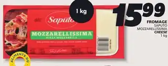 IGA SAPUTO MOZZARELLISSIMA CHEESE offer