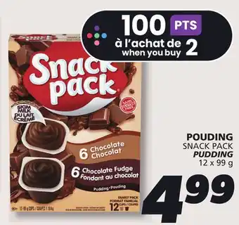 IGA SNACK PACK PUDDING offer
