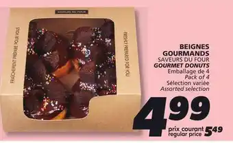 IGA SAVEURS DU FOUR GOURMET DONUTS offer