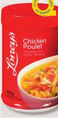 IGA LONEY'S DEHYDRATED BROTH offer